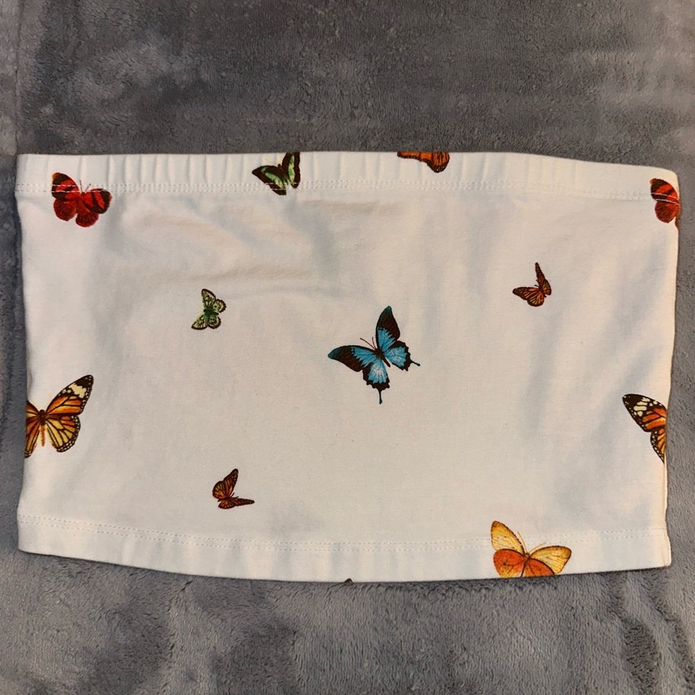 Forever 21 White Tube Top